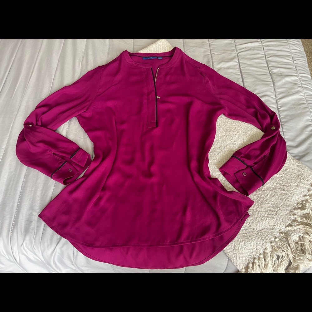 Bundle Only!❤️ New Apt 9 Purple Sheer Medium Long Sleeve Blouse